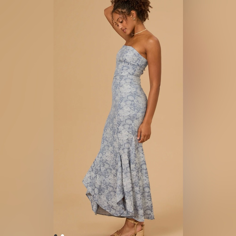 Altar’d State Astrid Floral Maxi Dress size XXS